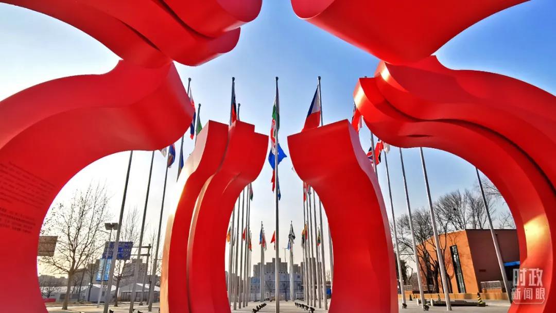 北京冬奧村。（總臺央視記者黃京輝拍攝）