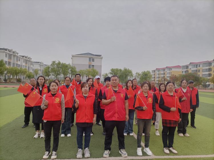 簡篇-歡度國慶節(jié) 向國旗致敬【懷遠街道郁林路社區(qū)】舉行升國旗儀式