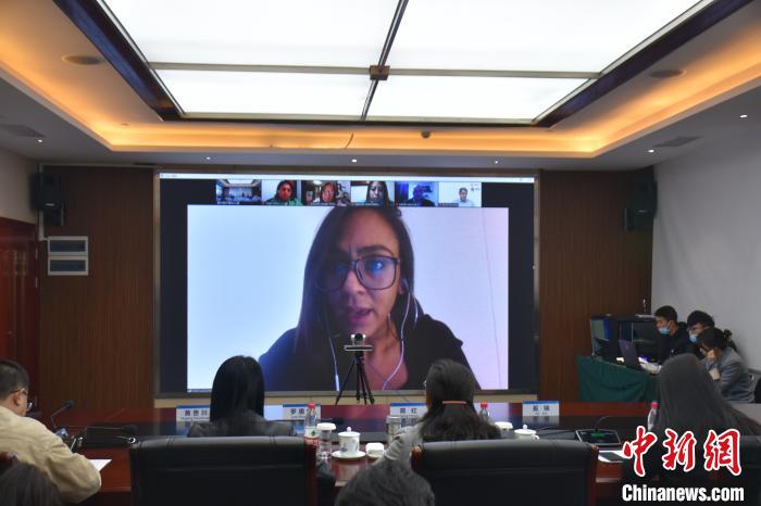 會議現(xiàn)場。貴州省外事辦供圖 會議現(xiàn)場。貴州省外事辦供圖