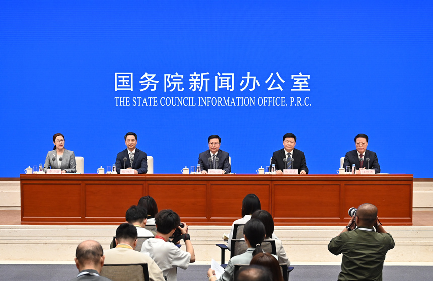 新聞發(fā)布會現(xiàn)場。鄒樂攝