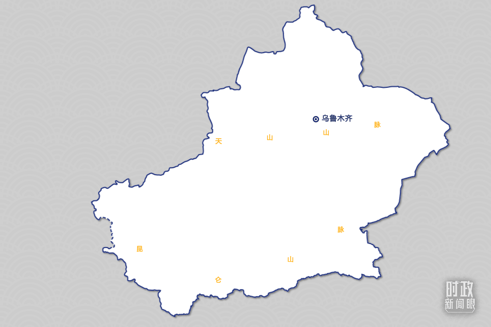 △7月12日至13日烏魯木齊考察點示意圖
